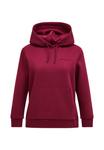 Худи Peak Performance ORIGINAL SMALL LOGO, Weinrot/Dark Red - фото 5