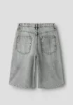 Широкие джинсовые шорты Two Soon, Light Grey Denim - фото 4