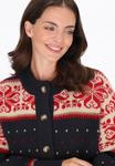 Кардиган usha Cardigan, Navy Multicolor/Dark Blue - фото 4