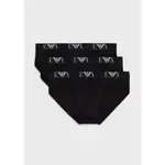 Трусы Emporio Armani 111734 3 units, черный - фото 3