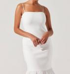 Мини-платье Brittnea в белом цвете ASTR - фото 4