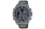 Мужские часы EDIFICE серые ECB-900MDC-1A CASIO - фото