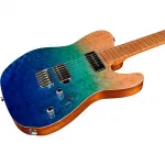 Электрогитара LsL Instruments Bad Bone 290 Deluxe Laguna Gradient, Laguna Blue - фото 5