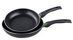 Набор сковород 2 шт Chefkoch+Fackelmann, зеленый/черный - фото 3