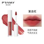 PRAMY Mousse Lip Mud Vintage Red Matte Easy to Blend Natural Long Lasting Complexion - фото 3