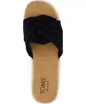 Женские сандалии-слипоны Abby Slide TOMS, черный - фото 4