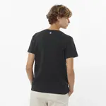 Женская футболка с логотипом Salomon, черный - фото 2