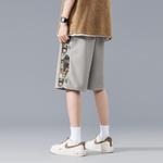 Повседневные шорты унисекс PEIMENG, Экрю - фото 11