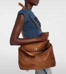 Замшевая сумка-тоут Rodeo Medium Balenciaga, кэмел - фото 2