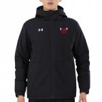 Пуховая куртка с капюшоном, унисекс Under Armour, черный - фото 4