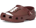 Сабо Crocs Kids Classic Clogs with Patterns and Graphics, цвет Football - фото 7