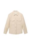 Куртка Mango Summer jacket, Beige - фото 6