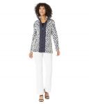 Куртка NIC+ZOE Sweet Spot Jacket, Indigo Multi - фото 4