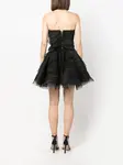Платье мини с оборками Ana Radu, черный - фото 4