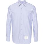 Полосатая рубашка с длинными рукавами Rwb THOM BROWNE, синяя - фото 2