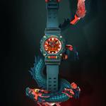 CASIO Часы Men Liquid Crystal/Analog Dual Display Series Red Watch GA-900DBR-3A - фото 4