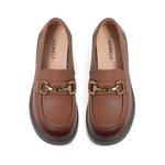 Лоферы женские Comely, коричневый - фото 8