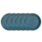 Керамические тарелки matera ii (набор из 6 шт.) Leonardo, синий - фото