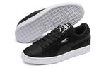 Кроссовки suede shimmer black/grey low board shoes Puma, черный - фото 4