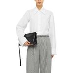 Длинная рубашка с прямым подолом JIL SANDER, белый - фото 4