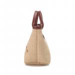 Сумка Le Pliage Paris цвета хаки и коричневого от Longchamp - фото 4