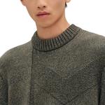 Свитер мужской Cashmere HERMES, серый - фото 3