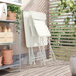 Складной стул SUNDSÖ IKEA, 1 упаковка, кремовый - фото 4