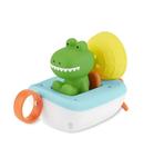 Игрушка для ванны Skip Hop Крокодил в лодке ZOO Pull&Go - фото