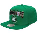 Кепка NBA BOSTON CELTICS 2008 NBA CHAMPS SNAPBACK CAP Mitchell And Ness, цвет Grün - фото