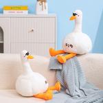 Плюшевая игрушка утка с чесноком, высота 50 см Bitter purchase - фото 6