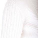 Короткий вязаный кардиган BALMAIN, белый - фото 5