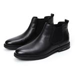 Челси Ботинки Мужские Kemaron, цвет Black Fleece-Lined - фото 4