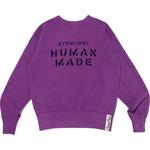 Свитшоты Unisex HUMAN MADE, фиолетовый - фото