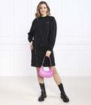 Платье Karl Lagerfeld contrast stitch, черный - фото 2