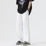 Повседневные брюки Unisex EUSU, черный [Весна Осень Обычные Брюки] (В комплекте толстовка) - фото 10