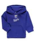 Флисовый пуловер с капюшоном Royal Kansas City Royals Team Primary Logo для мальчиков и девочек для малышей Outerstuff, синий - фото