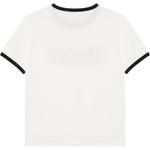 Футболка с принтом логотипа CELINE, бежевый - фото 4