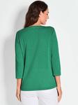 Goldner Лонгслив в зеленом цвете - фото 4