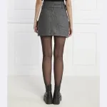 Юбка с добавлением шерсти Pinko, черный - фото 3