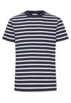 Футболка с принтом THOR STRUCTURED STRIPED TEE Casual Friday, цвет ecru - фото 6