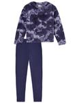 Пижама SCHIESSER, темно-синий - фото