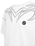 Футболка со стразами Philipp Plein, белый - фото 3