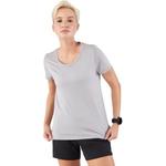 Футболка женская серая DECATHLON, серый - фото 3