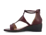 Сандалии Trayle Wedge Journee, Burgundy - фото 3
