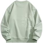 Унисекс свитшот Doraemon, светло-зеленый - фото