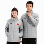 Пуховик унисекс LINING, серый - фото 5