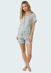 Пижама BOHO ZEBRA PRINT SET - Pyjama set Chelsea Peers, синий - фото 2