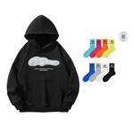 Свитшот Unisex GOLFCROSS, Белый Хизер Грей - фото 6