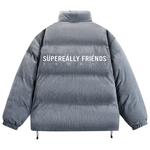 SUPEREALLY СУПЕРОЧЕНЬ стеганая куртка унисекс, Черный - фото 9