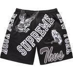 Варсити меш шорты Supreme, фиолетовый - фото 5